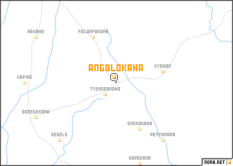 map of Angolokaha