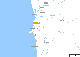 map of Angolon