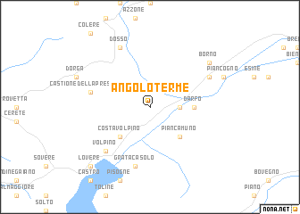 map of Angolo Terme