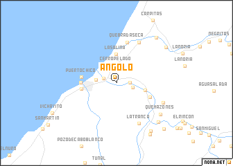 map of Angolo