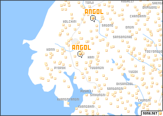 map of An-gol