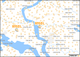 map of An-gol