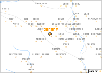map of Angone
