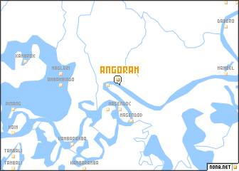 map of Angoram