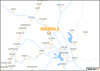 map of Angorele