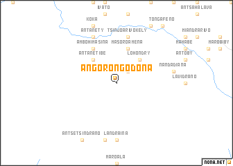 map of Angorongodona