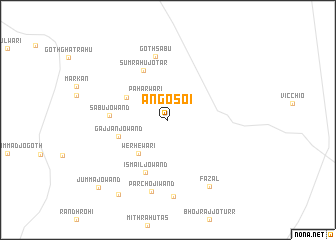 map of Angosoi