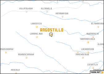 map of Angostillo