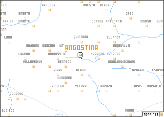 map of Angostina