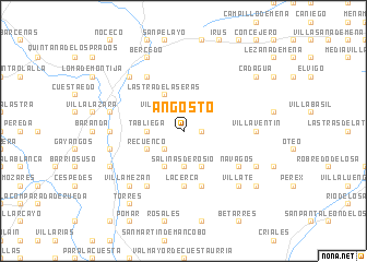 map of Angosto
