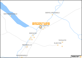 map of Angostura