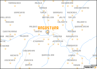 map of Angostura