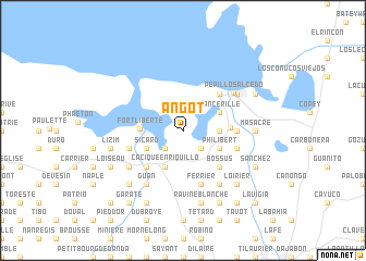 map of Angot