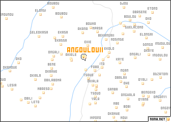 map of Angoulou II