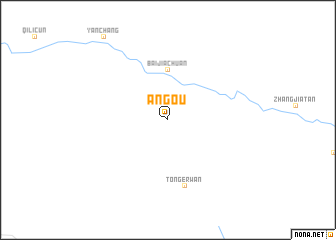 map of Angou
