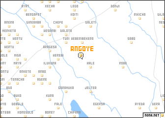 map of Āngoyē