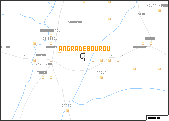 map of Angradébourou