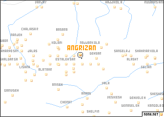 map of Ang Rīzān