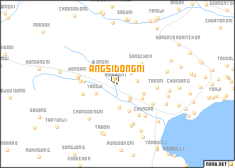 map of Angsidong-ni