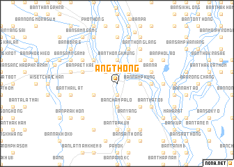 map of Ang Thong