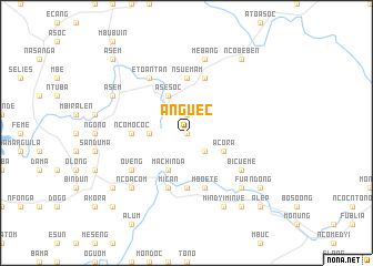 map of Anguec