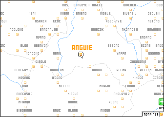 map of Anguié