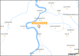 map of Anguihoro