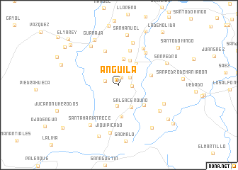 map of Anguila