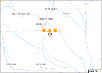 map of Anguinán