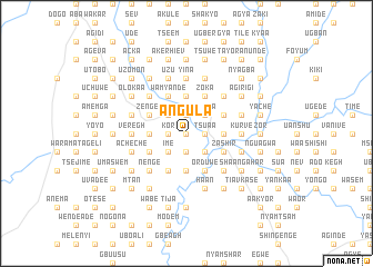 map of Angula