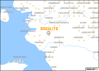 map of Angulito