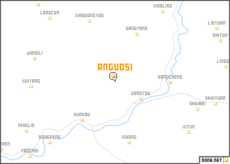 map of Anguosi