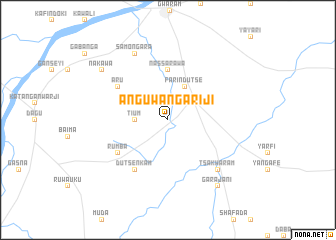 map of Anguwan Gariji