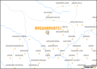 map of Anguwar Kotci