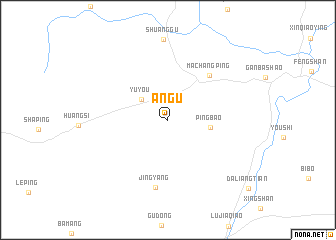 map of Angu