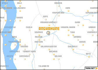 map of Angwa Hure