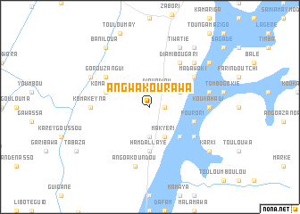 map of Angwa Kourawa