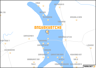map of Angwa Kwatché
