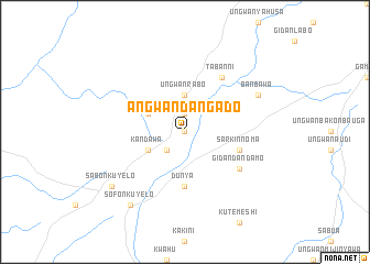 map of Angwan Dangado
