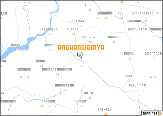 map of Angwan Giginya