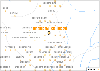 map of Angwan Jikambara