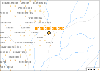 map of Angwan Maiwasa