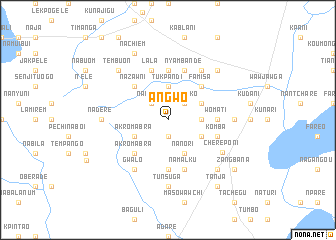 map of Angwo