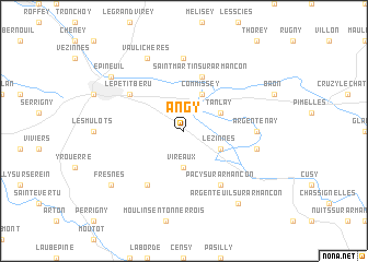 map of Angy