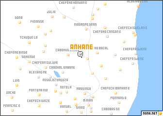 map of Anhane