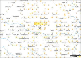 map of Anhauan