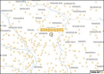 map of Anhŏŭi-dong