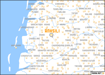 map of An-hsi-li