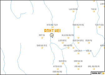 map of Anhtwei