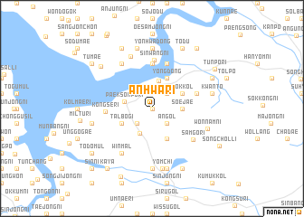 map of Anhwa-ri